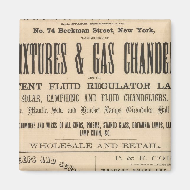 Íman Fellows, Hoffman e Company (Frente)