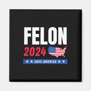 Íman Felon Trump 2024 Salva o Dia da Eleição Americana