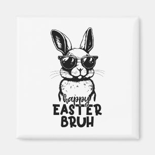 Íman Felz pascoa Bruh Funny Coelho Páscoa Coelho Coelho