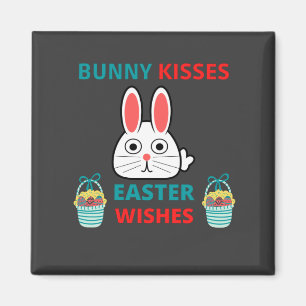 Íman Felz pascoa Bunny Kisses E Desejos