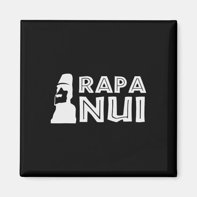 Íman Felz pascoa da Polinésia Rapa Nui Moai Páscoa Isla (Frente)