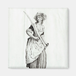 Íman Fêmea Sem-Culotte, 1792
