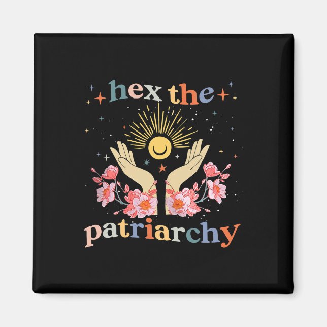 Íman Feminista da Bruxa Pro Choice (Frente)