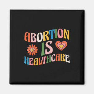 Íman Feminista de Cuidados de Saúde Pro Choice Groovy