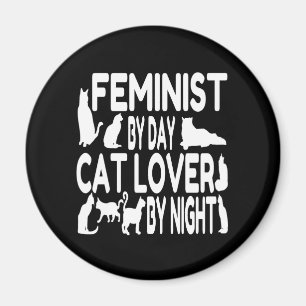 Íman Feminista do amante do gato