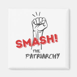 Íman feminista, esmaga o patriarcado -