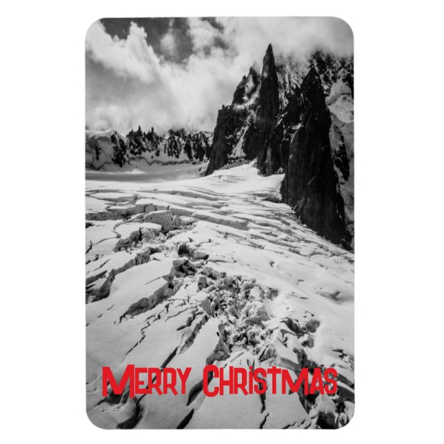 Íman Fenda Glacial Mont Blanc, França Natal  (Vertical)