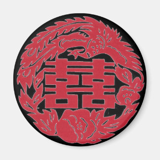 Íman Fênix em dupla felicidade