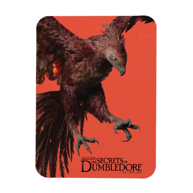 Íman Fênix Voando Gráfico (Vertical)