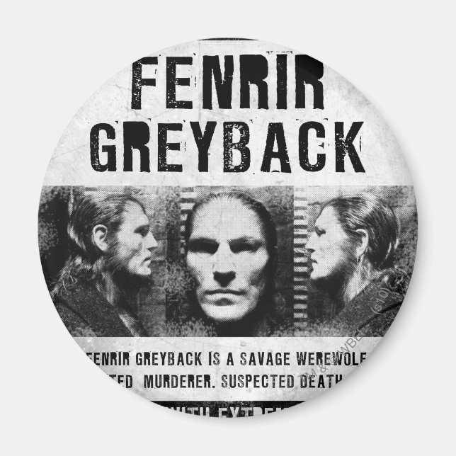 Íman Fenrir Greyback queria Poster (Frente)