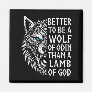 Íman Fenrir Viking Lobo Nórdico Melhor Ser Um Lobo De O