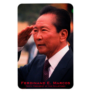 Íman Ferdinand Marcos, Décimo Presidente das Filipinas