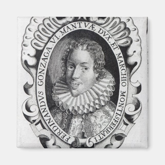 Íman Ferdinando Gonzaga, Duque de Mântua (Frente)