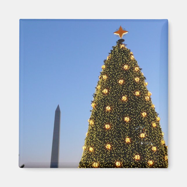 Íman Feriado das Árvores de Natal II em DC (Frente)