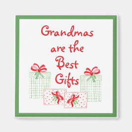 Íman Feriado de Aquarela PERSONALIZAR Vovó