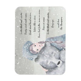 Íman Feriado de Meia-Inverno da Princesa da Neve Magia 