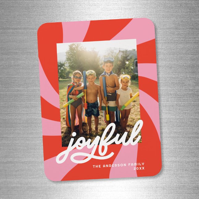 Íman Feriado Vermelho Rosa Vermelho, Feriado Cor-de-ros (Criador carregado)