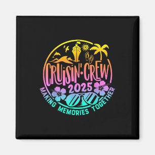 Íman Férias Amigos da Família Cruise 2025 Cruise Crew 2