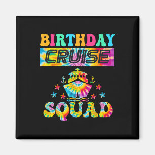 Íman Férias Cruise Squad Cruising de Birthday Correspon