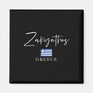 Íman Férias da Bandeira da Grécia - Ilha Zakynthos