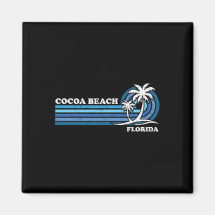 Íman Férias da família Retro Vintage na Florida Cocoa B