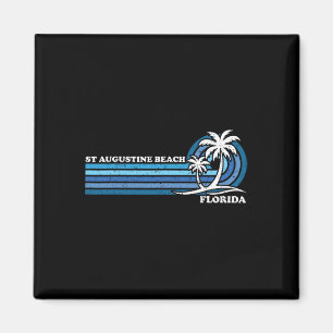 Íman Férias da Família Retro Vintage na Flórida Rua Aug