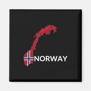 Íman Férias de caminhada da bandeira da Noruega Noruega