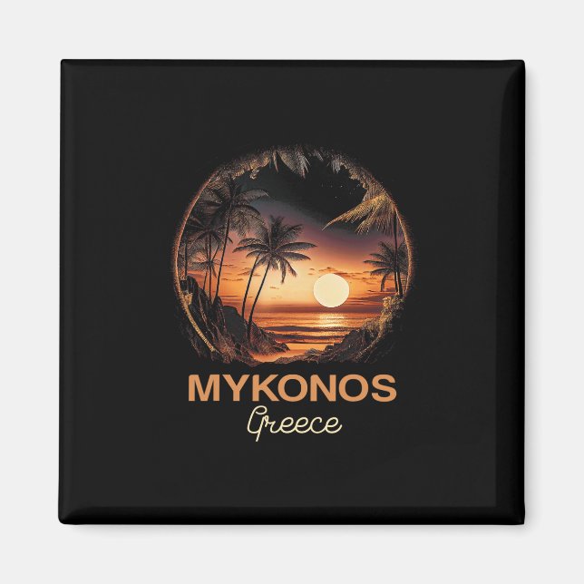 Íman Férias de Fim de Semana na Praia Grega Mykonos  (Frente)