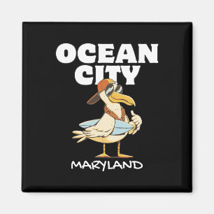 Íman Férias de surf em Ocean City Maryland Pôr do sol S