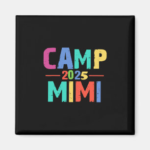 Íman Férias de Verão Combinando Mimi 2025 Acampamento F