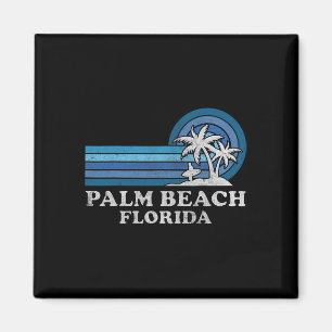 Íman Férias de Verão da Família Vintage da Palm Beach