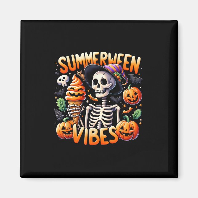 Íman Férias de Verão Summerberry Skeleton Ice (Frente)
