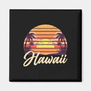 Íman Férias de Verão Tropicais Havaianas Aloha Hi Retro