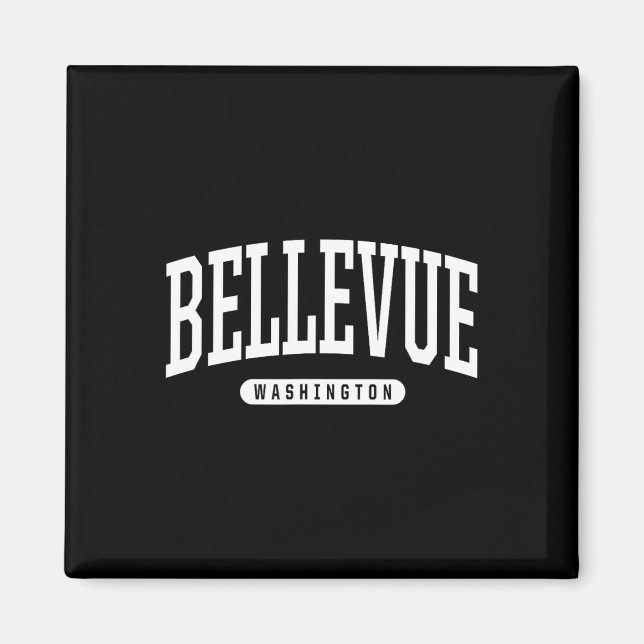 Íman Férias em Bellevue Washington Estilo Universitário (Frente)
