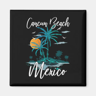 Íman Férias em Família Pôr do Sol Retrô México Cancun P