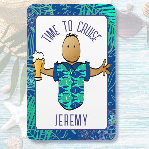 Íman Férias Engraçadas de Cartoons para a Porta de Cruz