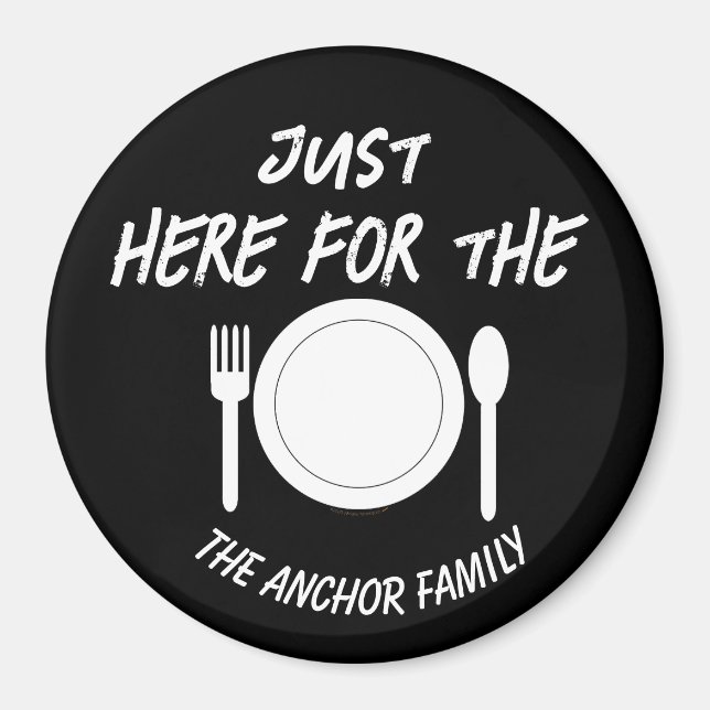 Íman Férias Familiares Cruise Crianças Portas Comida En (Frente)