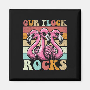 Íman Férias Familiares De Flamingo Correspondendo A Nos