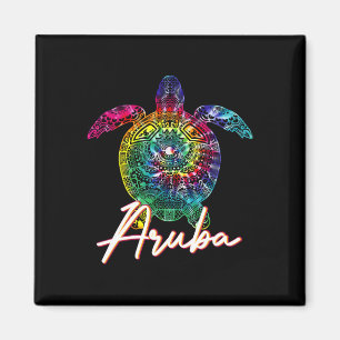 Íman Férias Familiares De Tartarugas Marinhas Aruba Tie