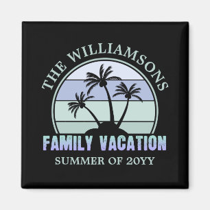 Íman Férias Familiares Personalizadas Ilha Tropical de