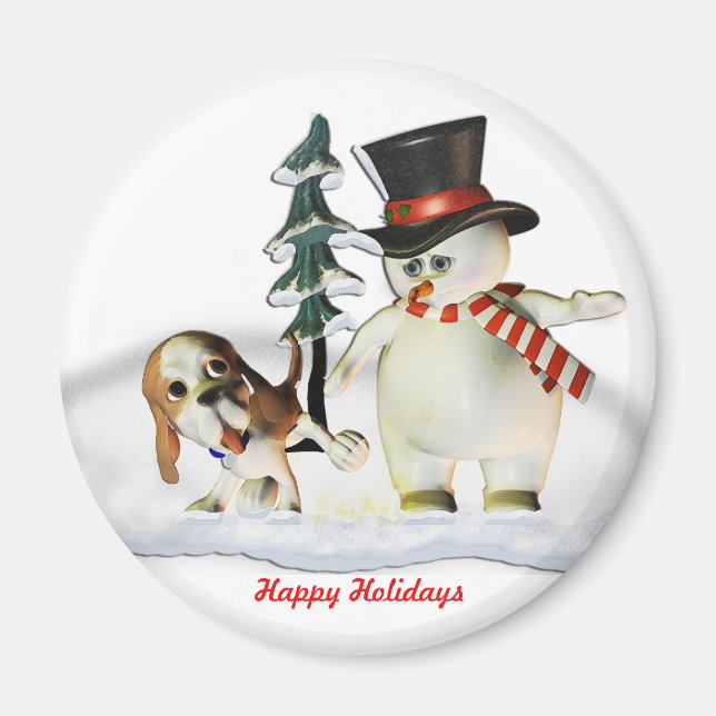 Íman Férias Felizes (Frente)