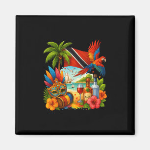 Íman Férias no Caribe em Trinidad e Togo Bandeira de Tr