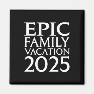 Íman Férias Universais da Família Epic 2025 Frente