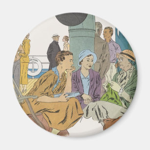 Íman Férias Vintage, Navio de Cruzeiro de Passageiros n