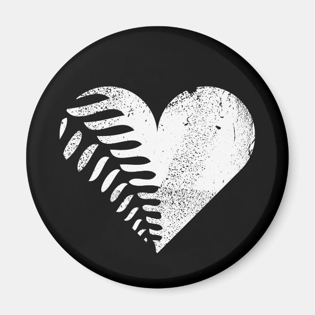 Íman Fern Heart Dark (Frente)
