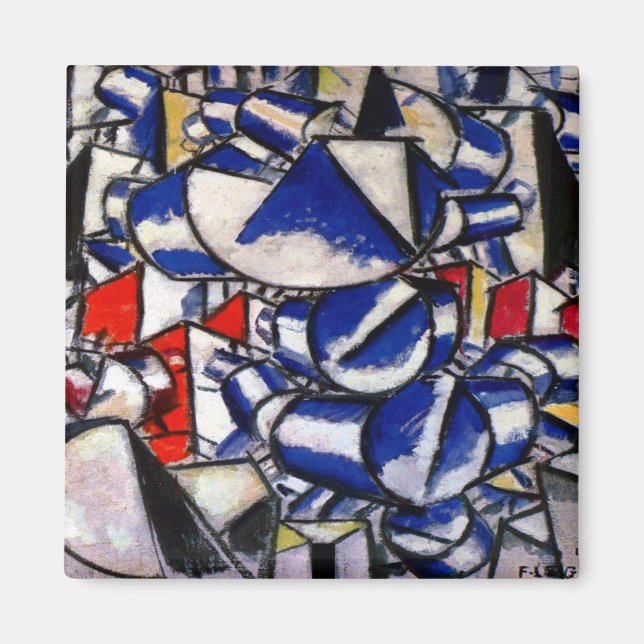 Íman Fernand Leger Contrast of Forms (Frente)