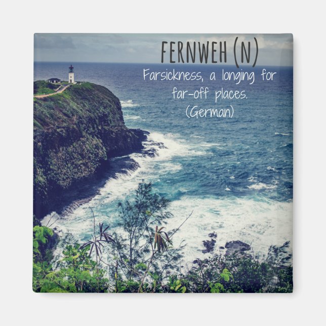 Íman Fernweh Magnet (Frente)