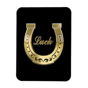 Íman ferradura ouro