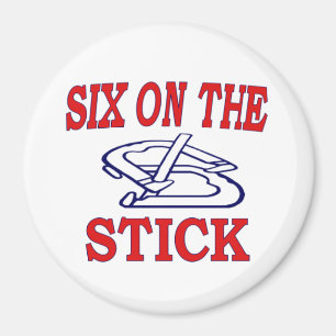 Íman Ferraduras 3" ímã seis na vara