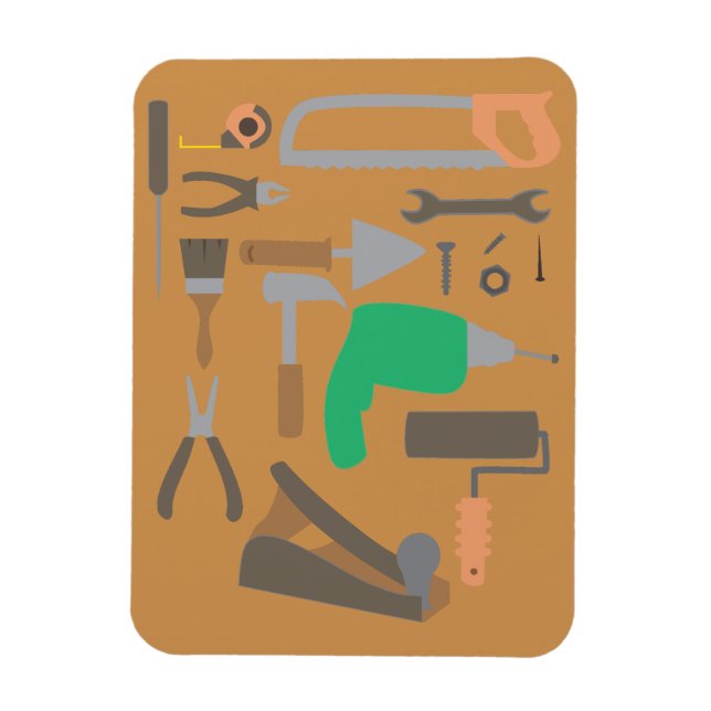 Íman Ferramentas de Artesão (Vertical)